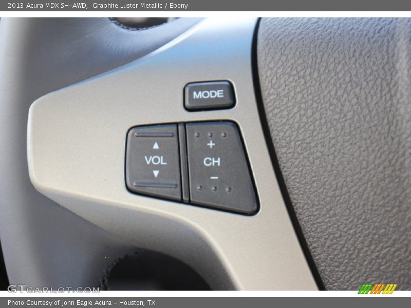 Graphite Luster Metallic / Ebony 2013 Acura MDX SH-AWD