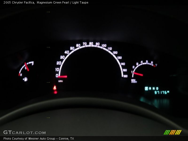 Magnesium Green Pearl / Light Taupe 2005 Chrysler Pacifica