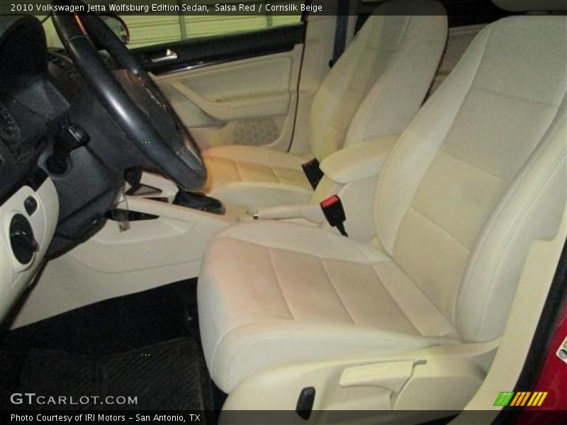 Salsa Red / Cornsilk Beige 2010 Volkswagen Jetta Wolfsburg Edition Sedan