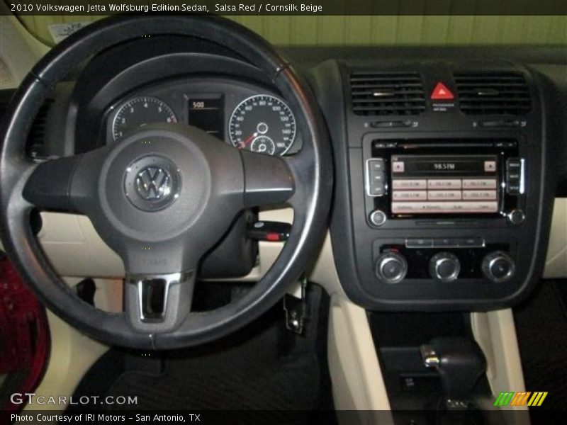 Salsa Red / Cornsilk Beige 2010 Volkswagen Jetta Wolfsburg Edition Sedan
