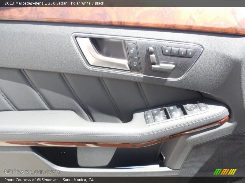 Polar White / Black 2013 Mercedes-Benz E 350 Sedan