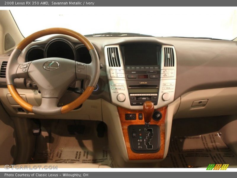 Savannah Metallic / Ivory 2008 Lexus RX 350 AWD