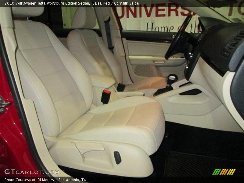 Salsa Red / Cornsilk Beige 2010 Volkswagen Jetta Wolfsburg Edition Sedan