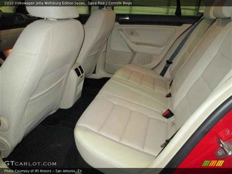 Salsa Red / Cornsilk Beige 2010 Volkswagen Jetta Wolfsburg Edition Sedan