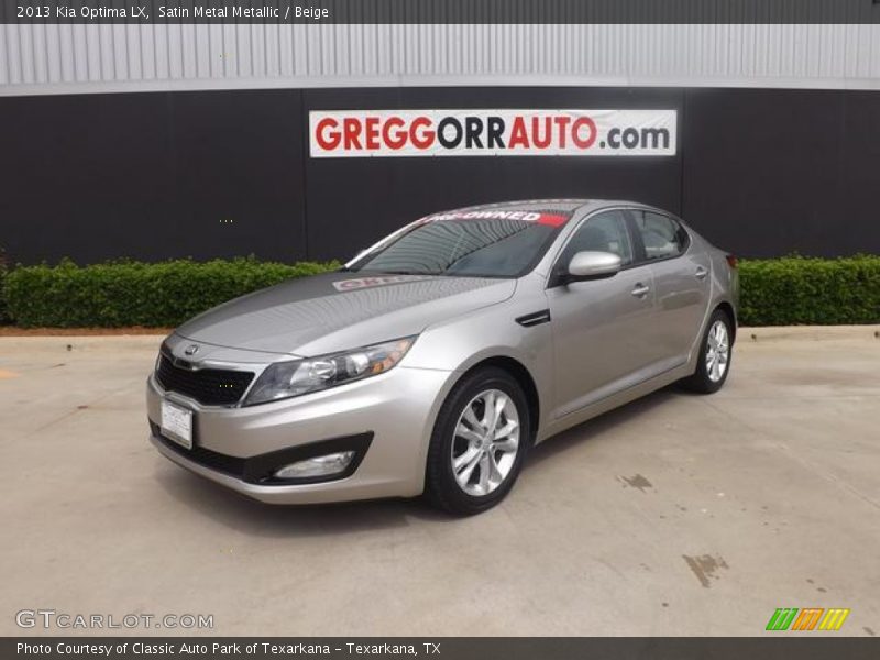 Satin Metal Metallic / Beige 2013 Kia Optima LX
