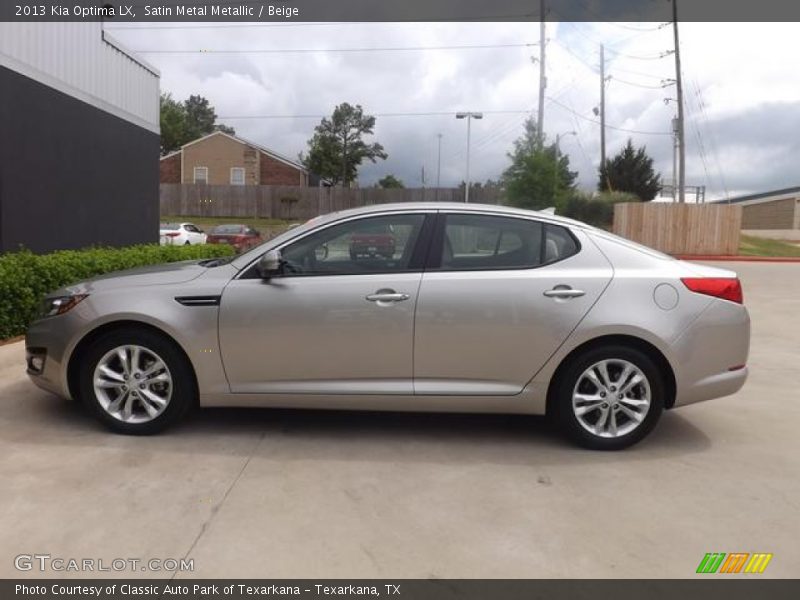 Satin Metal Metallic / Beige 2013 Kia Optima LX