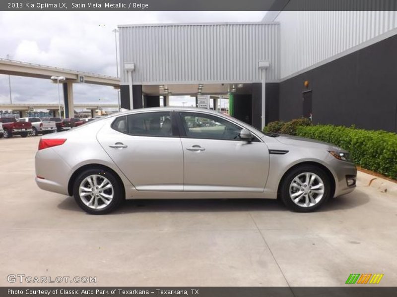 Satin Metal Metallic / Beige 2013 Kia Optima LX