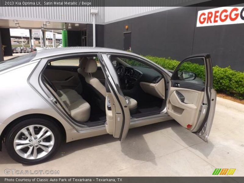 Satin Metal Metallic / Beige 2013 Kia Optima LX
