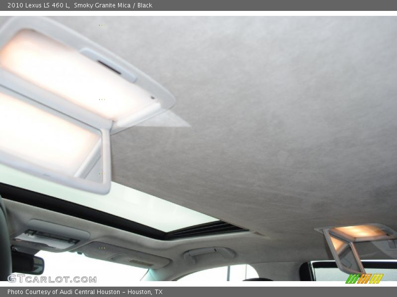 Smoky Granite Mica / Black 2010 Lexus LS 460 L