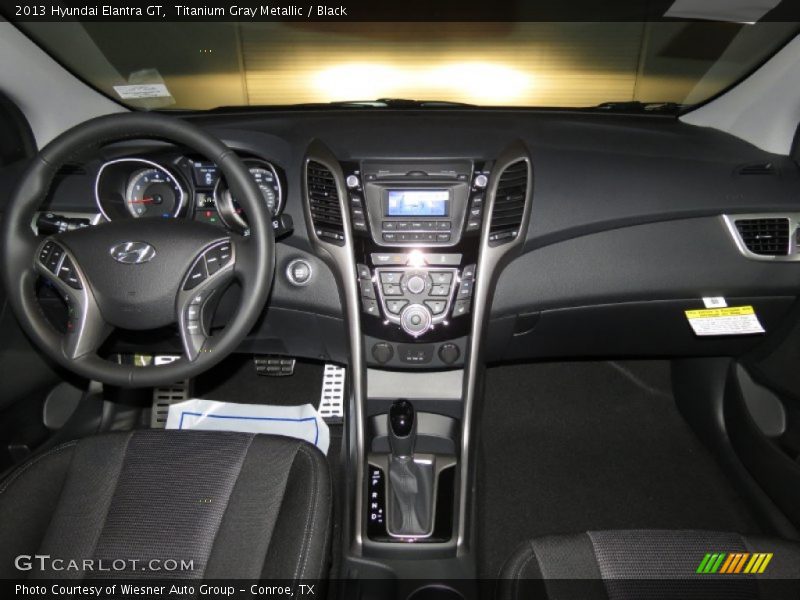 Titanium Gray Metallic / Black 2013 Hyundai Elantra GT