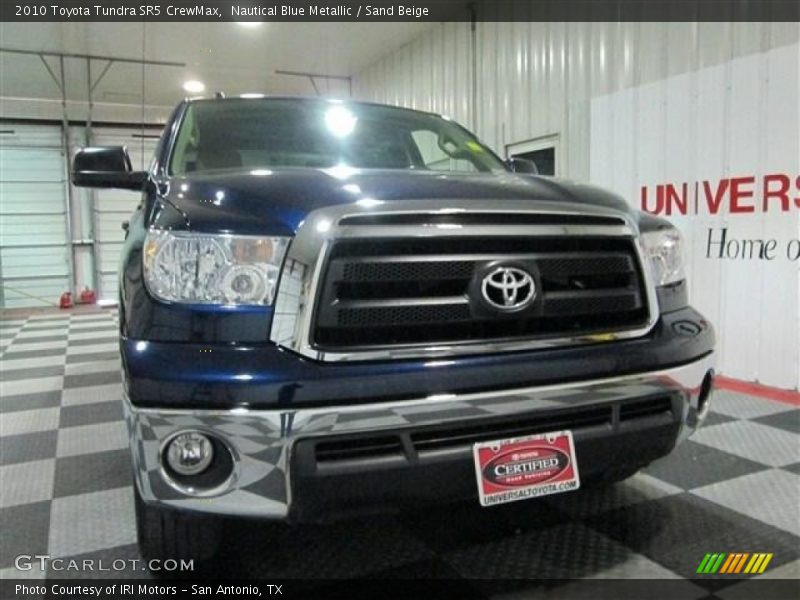 Nautical Blue Metallic / Sand Beige 2010 Toyota Tundra SR5 CrewMax