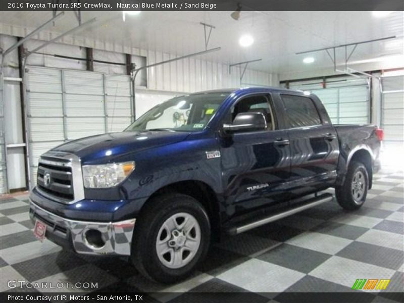 Nautical Blue Metallic / Sand Beige 2010 Toyota Tundra SR5 CrewMax