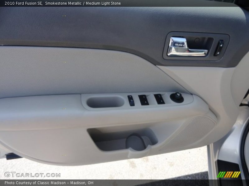 Smokestone Metallic / Medium Light Stone 2010 Ford Fusion SE