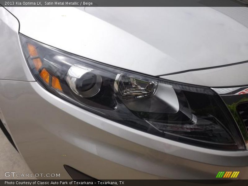 Satin Metal Metallic / Beige 2013 Kia Optima LX