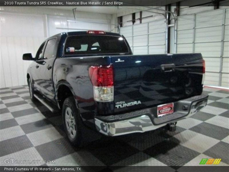 Nautical Blue Metallic / Sand Beige 2010 Toyota Tundra SR5 CrewMax