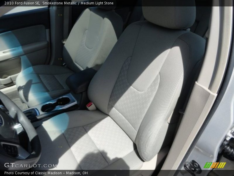 Smokestone Metallic / Medium Light Stone 2010 Ford Fusion SE