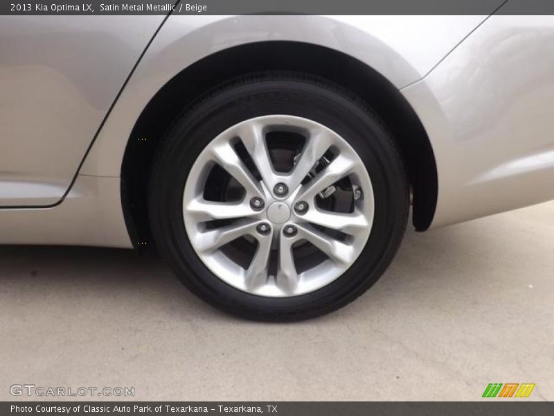 Satin Metal Metallic / Beige 2013 Kia Optima LX