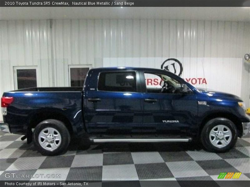 Nautical Blue Metallic / Sand Beige 2010 Toyota Tundra SR5 CrewMax