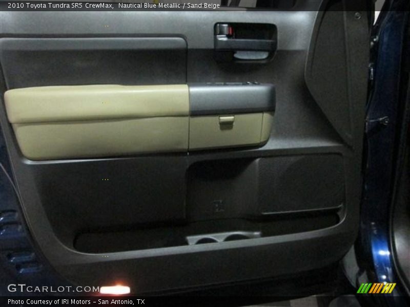 Nautical Blue Metallic / Sand Beige 2010 Toyota Tundra SR5 CrewMax