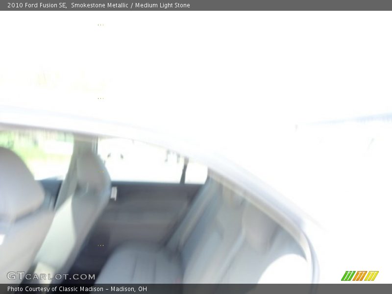 Smokestone Metallic / Medium Light Stone 2010 Ford Fusion SE