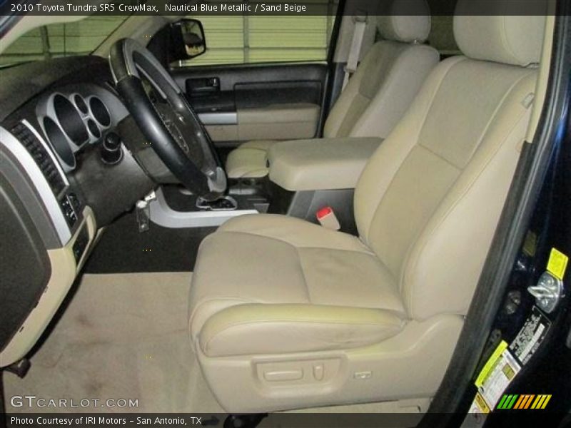 Nautical Blue Metallic / Sand Beige 2010 Toyota Tundra SR5 CrewMax