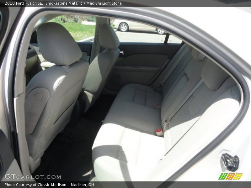Smokestone Metallic / Medium Light Stone 2010 Ford Fusion SE