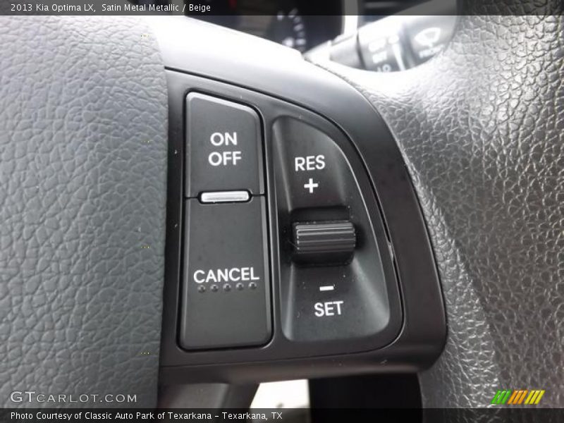 Satin Metal Metallic / Beige 2013 Kia Optima LX