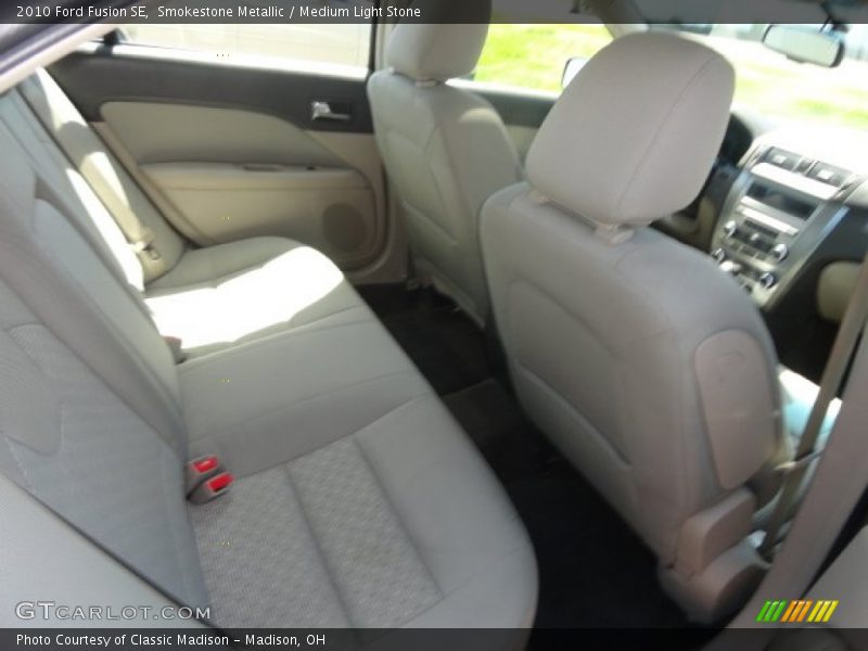 Smokestone Metallic / Medium Light Stone 2010 Ford Fusion SE