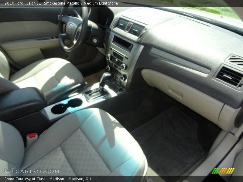 Smokestone Metallic / Medium Light Stone 2010 Ford Fusion SE