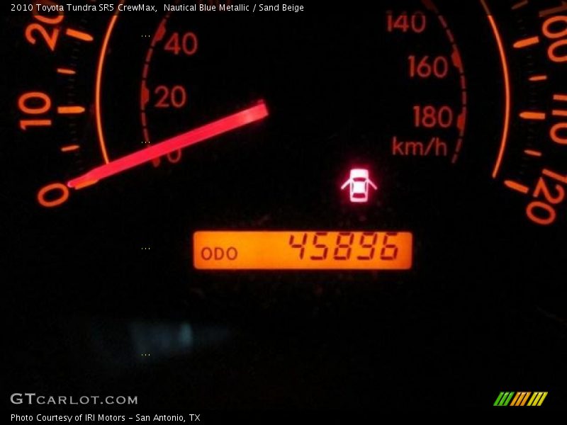 Nautical Blue Metallic / Sand Beige 2010 Toyota Tundra SR5 CrewMax