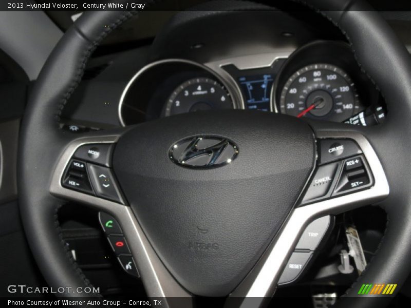 Century White / Gray 2013 Hyundai Veloster