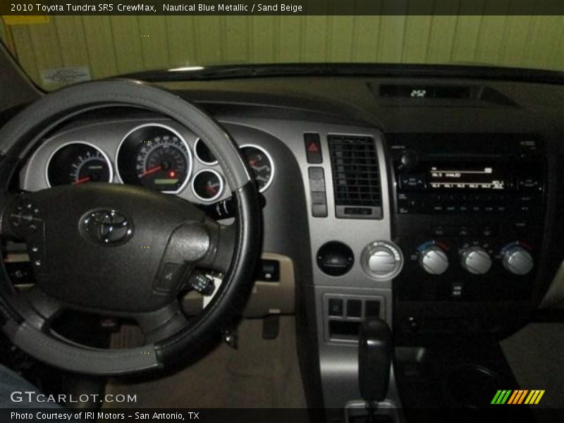 Nautical Blue Metallic / Sand Beige 2010 Toyota Tundra SR5 CrewMax