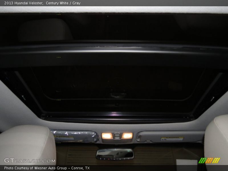 Century White / Gray 2013 Hyundai Veloster