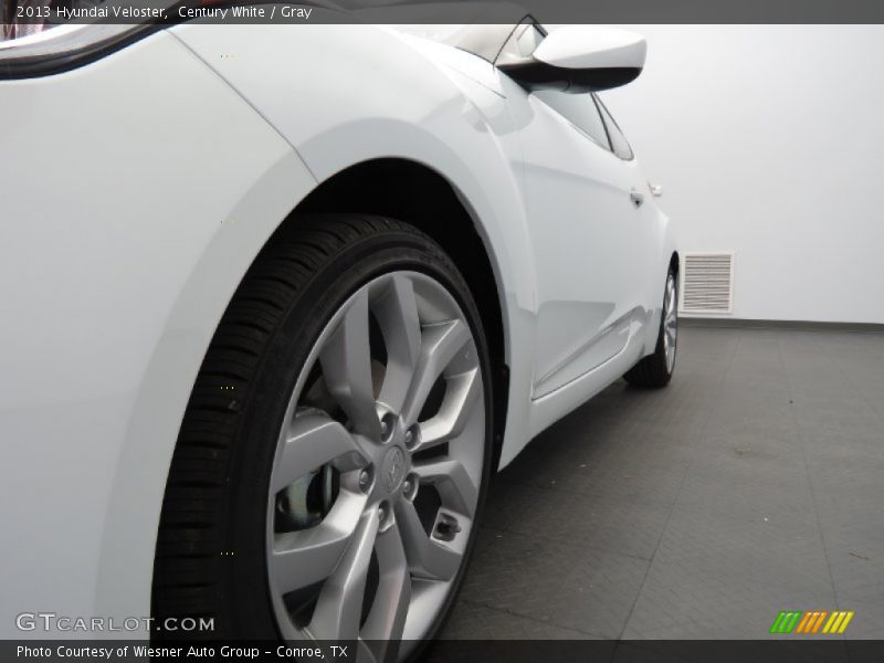 Century White / Gray 2013 Hyundai Veloster