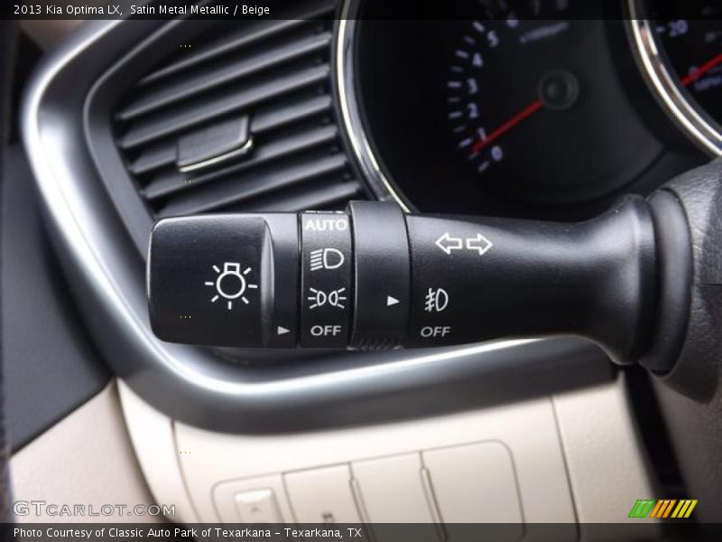 Satin Metal Metallic / Beige 2013 Kia Optima LX