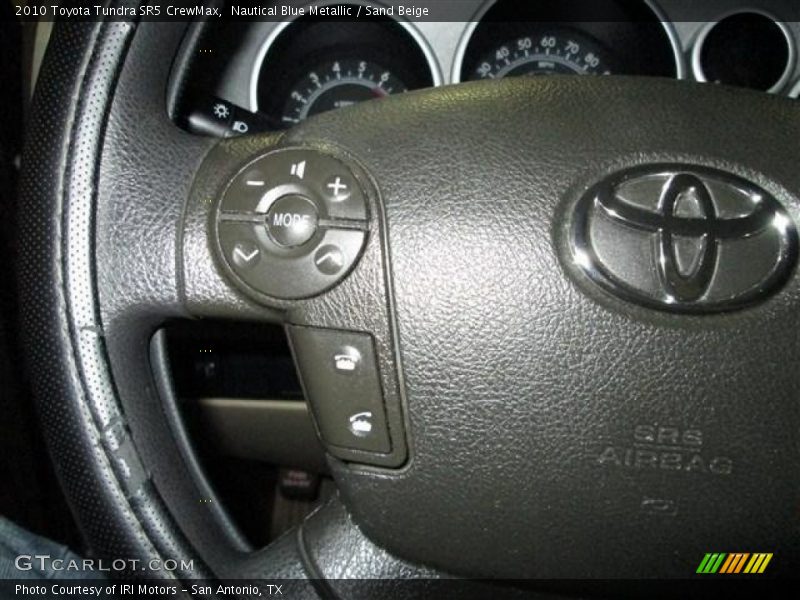 Nautical Blue Metallic / Sand Beige 2010 Toyota Tundra SR5 CrewMax