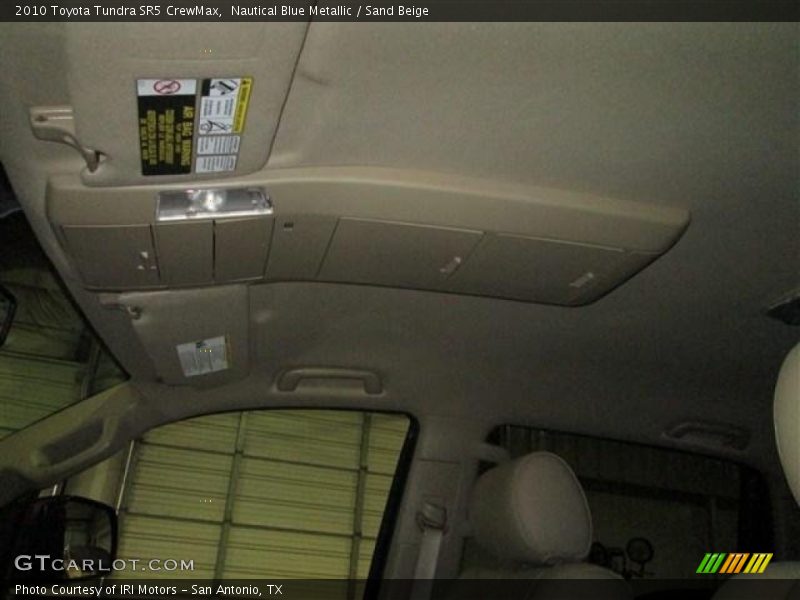Nautical Blue Metallic / Sand Beige 2010 Toyota Tundra SR5 CrewMax