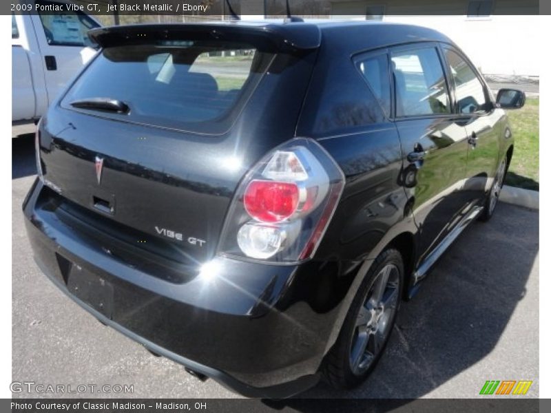 Jet Black Metallic / Ebony 2009 Pontiac Vibe GT