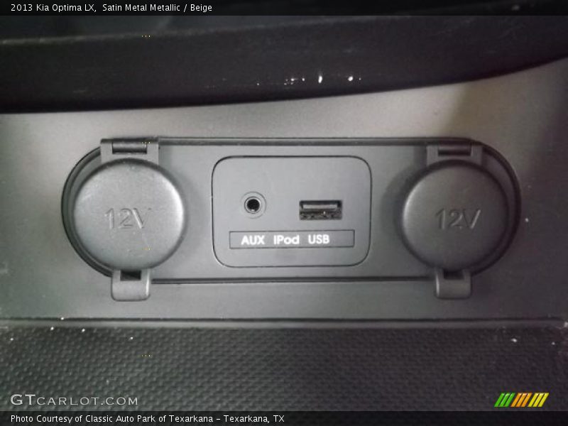 Satin Metal Metallic / Beige 2013 Kia Optima LX