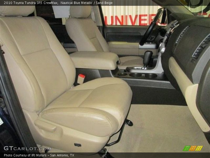 Nautical Blue Metallic / Sand Beige 2010 Toyota Tundra SR5 CrewMax