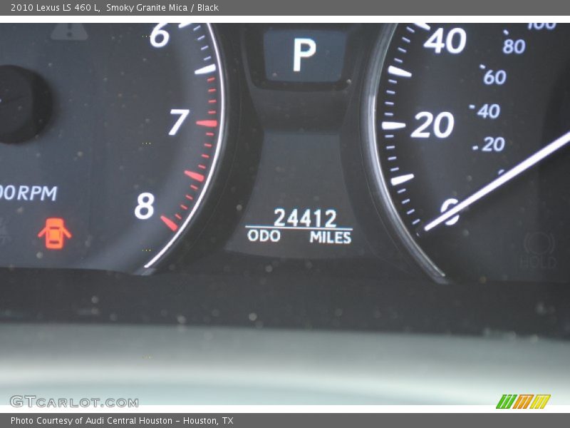 Smoky Granite Mica / Black 2010 Lexus LS 460 L
