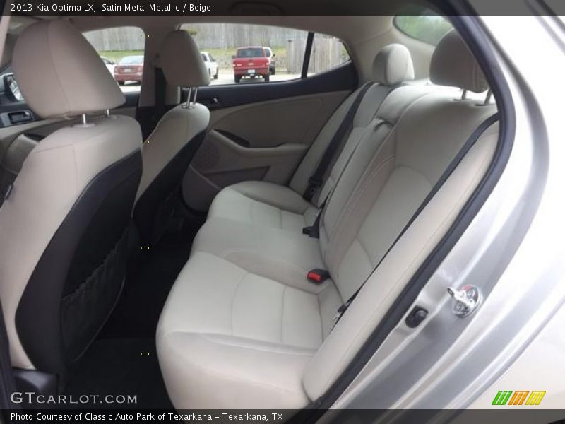 Satin Metal Metallic / Beige 2013 Kia Optima LX