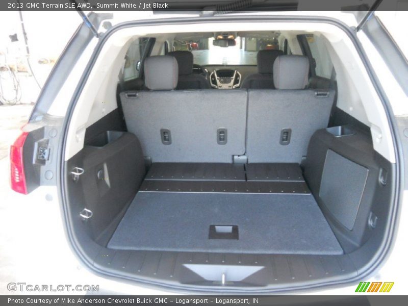 Summit White / Jet Black 2013 GMC Terrain SLE AWD
