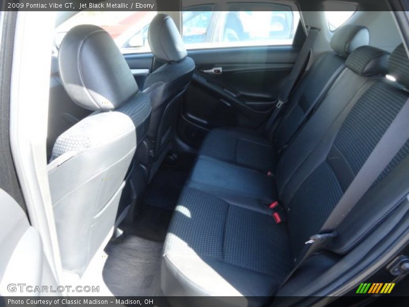 Jet Black Metallic / Ebony 2009 Pontiac Vibe GT