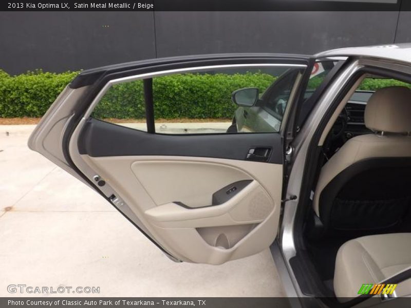 Satin Metal Metallic / Beige 2013 Kia Optima LX