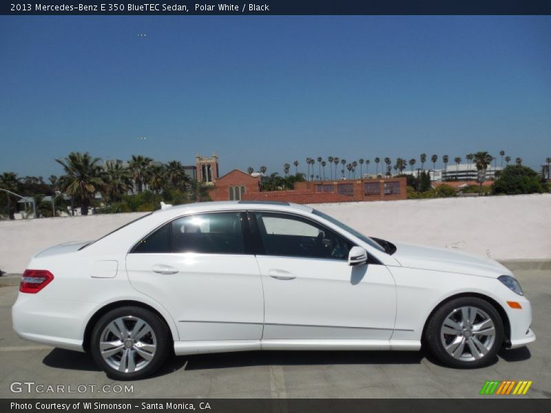 Polar White / Black 2013 Mercedes-Benz E 350 BlueTEC Sedan
