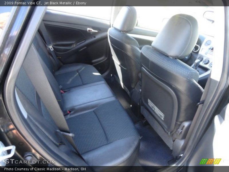 Jet Black Metallic / Ebony 2009 Pontiac Vibe GT