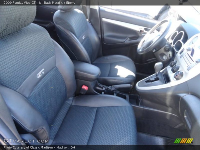 Jet Black Metallic / Ebony 2009 Pontiac Vibe GT