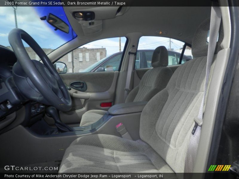 Dark Bronzemist Metallic / Taupe 2001 Pontiac Grand Prix SE Sedan