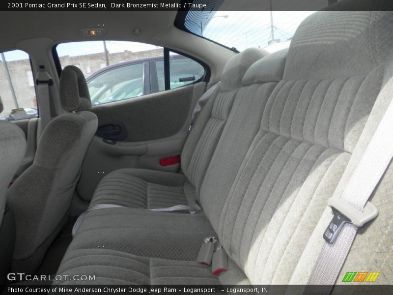 Dark Bronzemist Metallic / Taupe 2001 Pontiac Grand Prix SE Sedan
